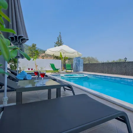 Havuz Jakuzili Luex Villa Fethiye
